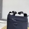 Großhandel Einzelhandel Markenmode Handtaschen Neue Herren Canvas Umhängetasche Umhängetasche