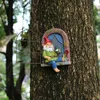 ELF OUT DOOR TREE HUGGERGARDEN PEEKER YARD ARTWHIMSICAL TREE SCULPTURE GARDEN DECORATIONBEER GNOME LAWN PRODMENT 240314