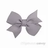 Baby Girls barrettes مقاطع مصنوعة يدويًا الأطفال اللطيفات الشعر المشبك مشبك الشعر الأطفال المصغرة قوسًا كاملًا أمانًا ملحقات الشعر Clipper 40 ألوان YL811