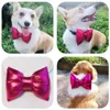 Abbigliamento per cani Collare per gatti con papillon regolabile Gattini Cani di piccola taglia per addestramenti Natale Matrimoni Passeggiate quotidiane