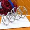 Chique gouden oorbellen hoepel oorbellen 3-5CM Danglers ontwerper voor vrouwen geschenken Valentijnsdag jubileum ontwerper sieraden