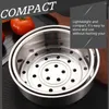 Double Boilers Tripod Steamer Basket For Rice Cooker Cooking Food Steaming Rack Vegetables Pot