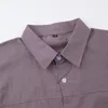 Chemises décontractées pour hommes Chemise à manches courtes pour hommes Bouton d'été Tops hawaïens Chemise noire