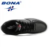 BOTAS Bona 2022 New Designers Classics SkateBoarding Shoes Men de alta qualidade Antiskid Sport Shoes Man Plataforma Casual Tênis Casual