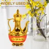 Wine Glasses Pot For Buddha Container Plastic Holder Retro Kettle Exquisite Desktop Adornment Decor