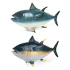 Estatuetas decorativas oceano animais brinquedo criatura do mar modelo simulação projetado atuns estatueta ornamento educação cognitiva para crianças gota