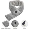 Bandanas USB Charging Thermal Scarf Cold-Proof Electric Heating 3 Levels Heated For Climbing Hiking Cycling