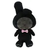 かわいい黒い炭の子犬ぬいぐるみおもちゃ人形ぬいぐるみアニメの誕生日プレゼントホームベッドルームの飾り