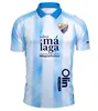 23 24 25 Maillots de football pour hommes de Malaga BUSTINZA M. JUANDE RAMON ALEX FRAN SOL Luis MUNOZ ADRIAN Burgos Home Away 3ème GK Chemises de football Uniformes à manches courtes