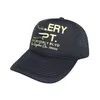 Trucker Hat Casual Ball Caps med bokstäver krökta Brim Baseball Cap för män och kvinnor1742