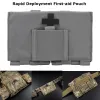 Bags Tactical Military EDC Pouch Molle Firstaid Pouch Micro Trauma Bag/Mobile Phone Pouch/PRC 152 Dropdown Radio Pouch Hunting Bag