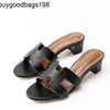 Sandali oasis womens tacchi alti designer orali pantofola estate usura versi