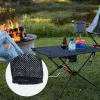 Möbler NatureHike Lightweight Collapsible Aluminium Portable Roll Up Outdoor Folding Camping Table Picnic BBQ Fishing NH19Z027Z