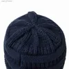 Hats Scarves Sets 25 Color Knitted Beanies Hat C Skully Tren Warm Stubby Soft Elastic Cable Knitted Winter HatC24319