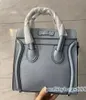 Mikro Bagaj Çantaları Nano Bagajları Davullu Gülümseme Yüz Lady Handbag Lüks Tasarımcı Tote Tuval Günlük Crossbody Omuz Çantaları Çanta Kadınlar Moda Cüzdan Tohumları