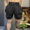 Męskie szorty męskie odzież letnie spodenki szorty pięć czwartych spodni homme elastyczne talia spodne