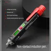 Current Meters Habotest HT100 Non Contact AC Voltage Detector Tester Pencil 12-1000V LCD Display Test Pen Break Point Check Live Wire Detection 240320