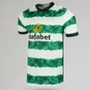 Celts 2023 KYOGO Maillot de football Fc 2024 Accueil européen 23/24 Troisième maillots de football CeLtIC DAIZEN REO McGREGOR 120 ans Cerceaux Anniversaire Origines irlandaises Spécial