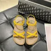 Nieuwe Platte Sandalen Voor Dames Zomer Sandaal Damesmode Crossover Slippers Romeinse Stijl Casual Outdoor Strand Schoenen 240228