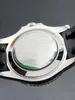 Orologio da uomo ZP Factory Orologio da 40 mm di design con cinturino in caucciù italiano, vetro zaffiro, orologio meccanico automatico di alta qualità, orologio impermeabile