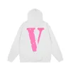 VLONE Hoodie New Cotton Lycra Fabric Men's And Women's Reflective luminous Long Sleeved Casual Classic Fashion Trend Men's Hoodie US SIZE S-XL 6690