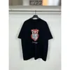 ラウンドネックカジュアルTシャツ夏Tシャツ男女綿ティーレターソリッド半袖FZ2403201