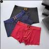 3pcs/lot Mens Underwear Designer Underpants Boxer Organic Cotton Shorts Modal Sexy Gay Male Boxers Breathable New Mesh Man Underwear Size L-4XL