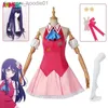 cosplay Costumi anime ANIMECC Ai Hoshino parrucca di ruolo Oshi No Ko gioco di ruolo Lolita vestito anime Hoshino Ai Halloween ragazza di ruolo parruccaC24320