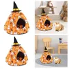 Other Bird Supplies Nest House Sleeping Bed Habitat Mini Tent Cage Halloween Pumpkin For Animals Hamster Hedgehog