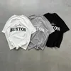 Oversized Cole Buxton T-shirts Brief Slogan Patch Geborduurde Korte Mouwen Tops CB T-shirt voor Mannen Vrouwen 240313