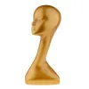 Stands Elegant Gold Female Mannequin Head Hair Wigs Hat Cap Display Model Showcase Reading Glasses Sunglasses Stand Holder