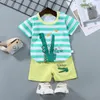 Wholesale New Boys' and Girls' Summer Thin T-Shirt Yucca Dog The Summer I Got Pretty Sweatshirt Shorts Printed 45 Style A98 DHL