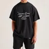 Männer T Shirts 2024 Männer Turnhallen Oansatz Baumwolle Kurzarm Shir Fitness Homme T-shirt