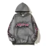 Veste en coton pur Vent Kan Ye Made Old Hell Star Print Flame Flame Unicorn Arm Hoodie Sweat à sweat