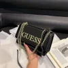 Cross-border Wholesale Fashion Brand Handbags Small Bag Womens New Fashion Letter Single Shoulder Crossbody Chain Square Bags