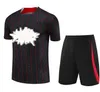 2023 2024 Conjuntos de treino de futebol Conjunto de treino 23/24 Shorts de manga curta Homens e kit de futebol infantil Chandal Futbol Survetement Terno de treinamento Camisa de futebol