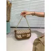 Cross-border atacado marca de moda bolsas flor velha único ombro straddle saco outono nova moda tendência impressão ajustável zíper sela feminina