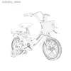Rowery jazdy rowerem cykl miejskich miast wysoko węglowe rowerowe rowerowe rowerowe rowery z kołami pomocnicze 3-6-10 lat nowe gorące SA 2023 Dropshipping L240319