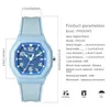 Horloges Mode Quartz Horloge Vrouw Waterdichte Siliconen Band Student Handklok Vrouwelijke Achtergrondverlichting Casual Kleine Dames Polshorloge Zwart