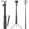 37 inch Vlog Travel Selfie Stick 360 ° Rotatiekop Aluminium Uitschuifbare Paal Statief Monopod voor DJI Osmo Insta360 SKASO 240309