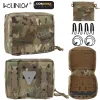 Väskor Ny Tactical First Aid Kit Molle midjebälte Militärväska utomhus överlevnad Medicinsk utrustning USB -kabel Charger Batterilagringspåse