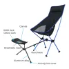 Möbler Portable Pall Outdoor Camping Chair Chair Oxford Tyg Fiske BBQ strandresor Vandring Picknickstol Fällbar fotfolor Fotstöd