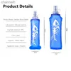 Water Bottles 500ml Silicon Sports Water Bottle TPU Foldable Soft Flask Sport Bottle Squeeze Water Bottle For Outdoor Camping Hiking Water Bag yq240320
