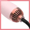 Brosses 2 en 1 pour sèche-cheveux rose inversé, brosse à Air chaud douce au toucher, 3.0, pour coiffer les cheveux lisses, sans frisottis, pour tous les types de cheveux