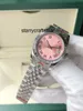 Lüks saat RLX Temiz Kadınlar 31mm Altın Paslanmaz Çelik 2813 Hareket Elmas Çerçevesi Lady Ladies Bilek Swatches L