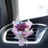 Handcrafted Car Air Freshener Mini Dried Flower Bouquet For Vent