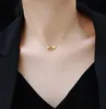 Ожерелье с круглым именем и логотипом в виде змеи, модное простое женское ожерелье высокого качества по индивидуальному заказу