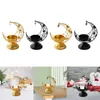 Candle Holders Moon Shaped Tea Light Holder For Dining Table Centerpiece Reusable