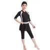 Wear girls moslim Big size swimsuit for children maillot bain femme costumi da bagno donna islamic maillot enfant fille burkini noir