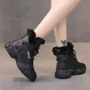 Pantofole kamucc piattaforma roba piattaforma in cotone imbottito donna impermeabile stivali da neve lussureggianti donne 2021 Sneaker invernali alla moda